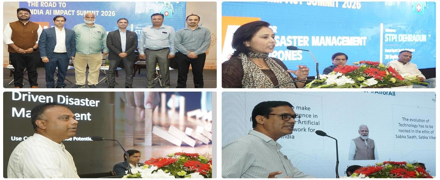AI for Disaster Management | Drones - STPI Dehradun image