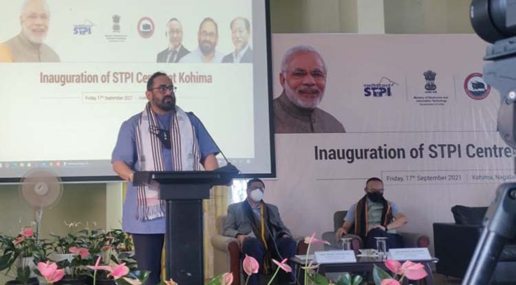Union Minister Rajeev Chandrasekhar inaugurates Software Technology Park at Kohima