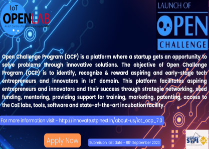 IoT Open Challenge Program (OCP) 7.0
