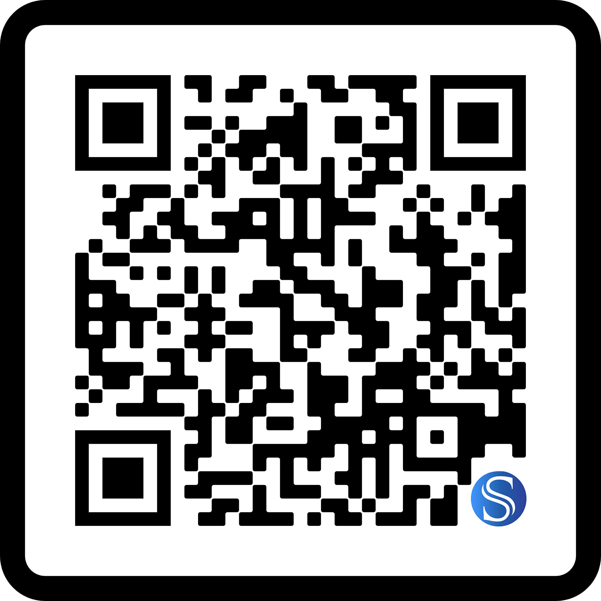 QR code to download the app for Android or iOS